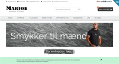 Desktop Screenshot of marjoe.dk